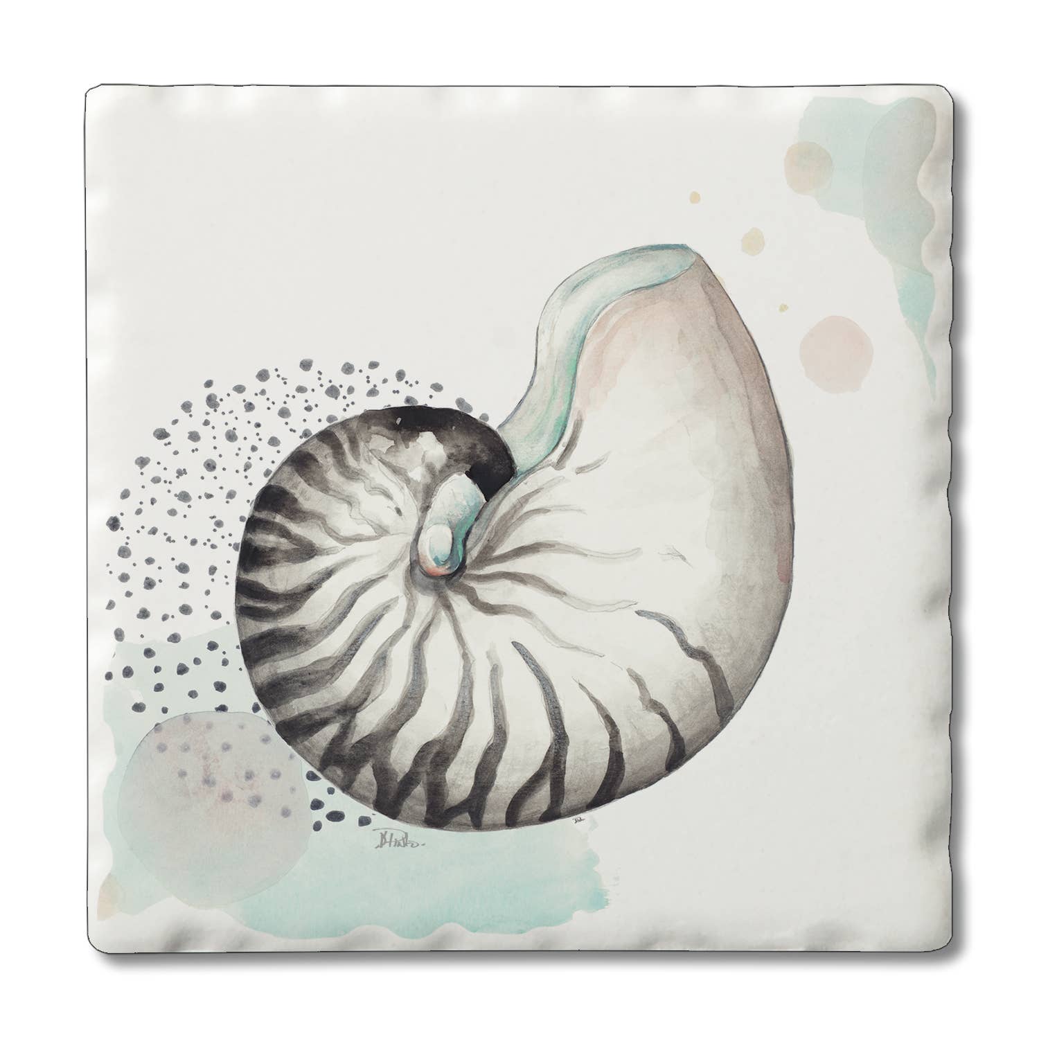 Coaster Octopus Ocean Single Tile - Fresh Start Candles