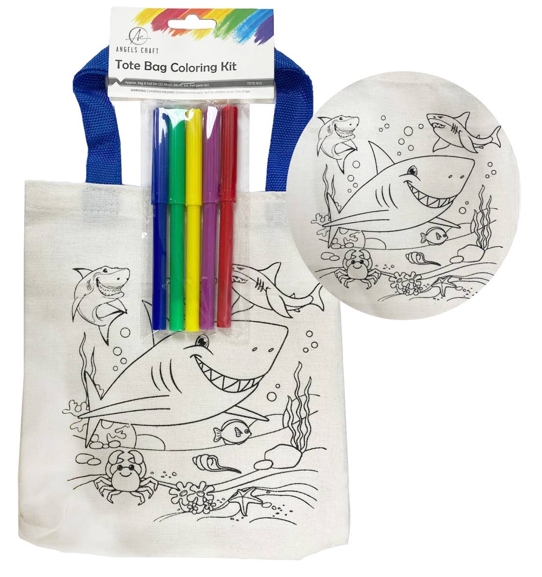 Color Your Own Tote! – 5 Fun Designs to Choose From - Fresh Start Candles