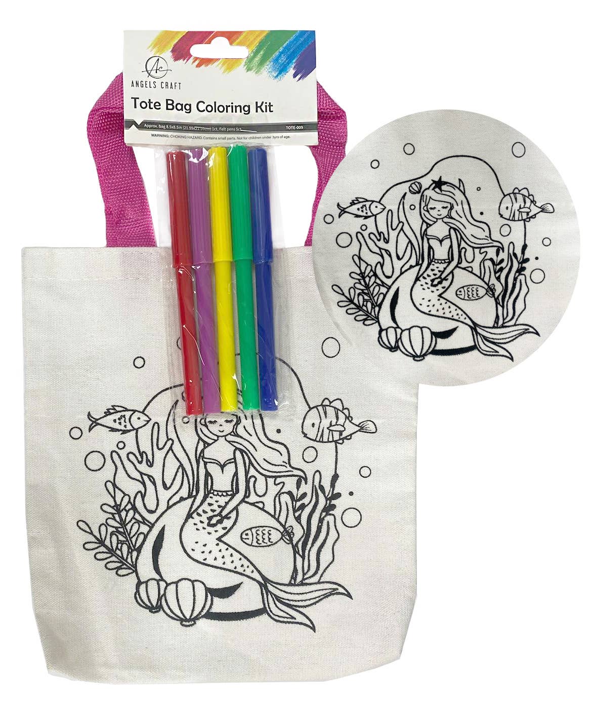 Color Your Own Tote! – 5 Fun Designs to Choose From - Fresh Start Candles