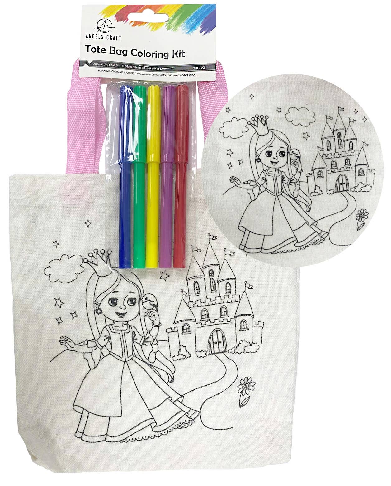Color Your Own Tote! – 5 Fun Designs to Choose From - Fresh Start Candles