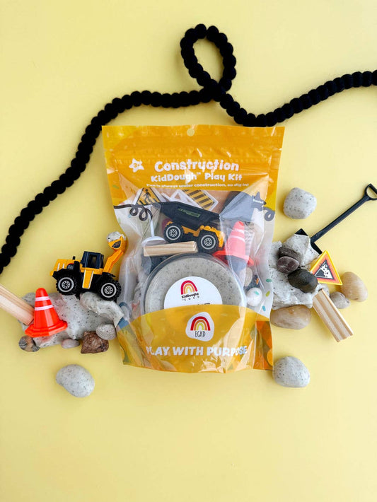 Construction (Cookies & Cream) KidDough Play Kit - Fresh Start Candles