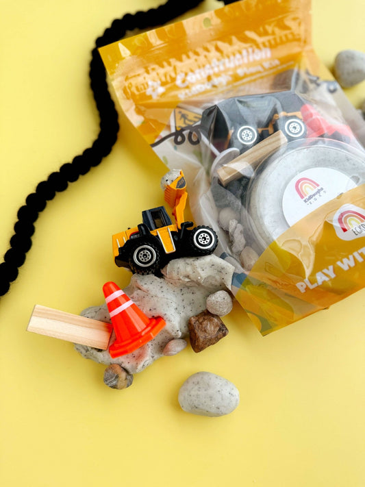 Construction (Cookies & Cream) KidDough Play Kit - Fresh Start Candles
