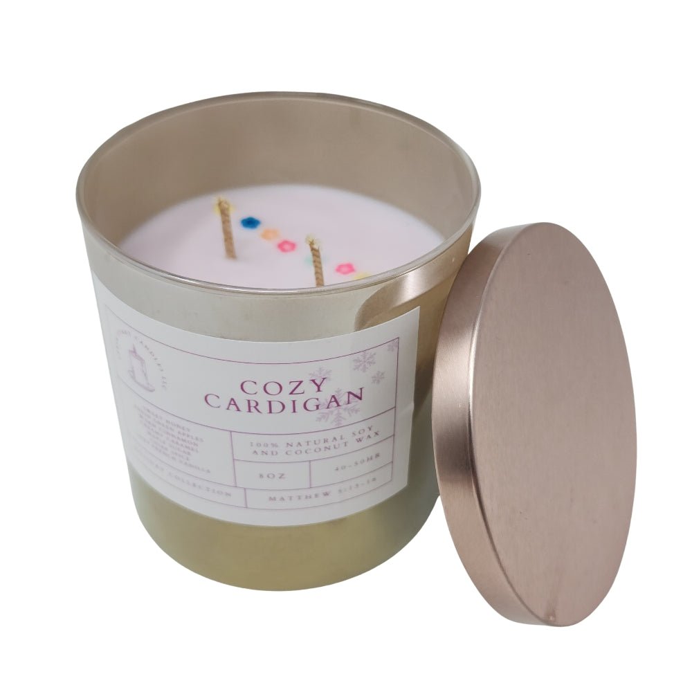 Cozy Cardigan 8oz - Fresh Start Candles