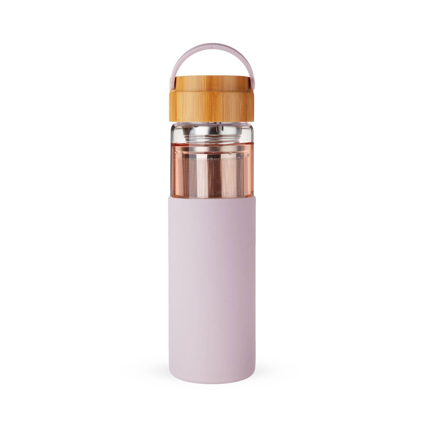 Dana™ Glass Travel Mug Infuser and Silicone Sleeve Lavender - Fresh Start Candles