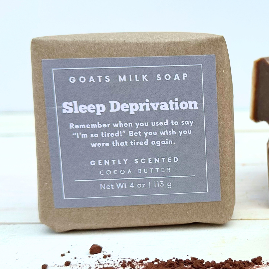 Cocoa Butter Soap | 4 oz Goat Milk Soap | Funny Soap