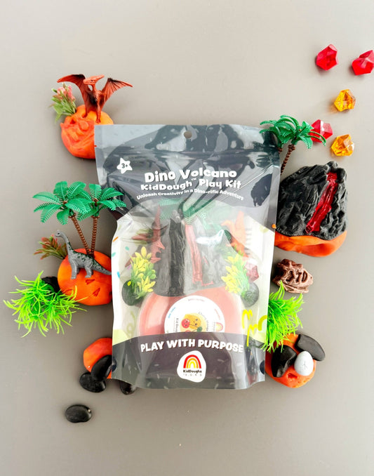 Dino Volcano KidDough Play Kit - Fresh Start Candles