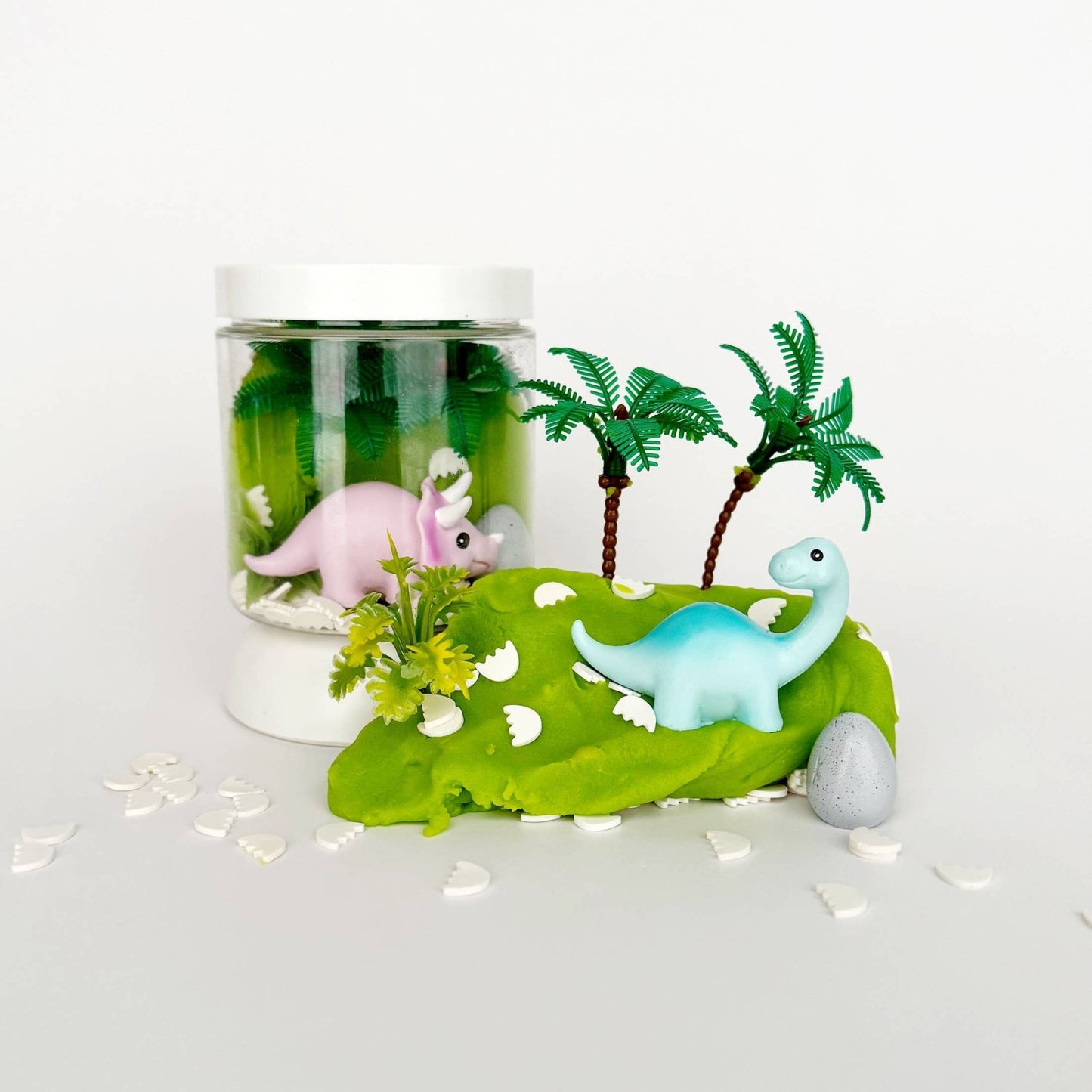 Dinosaur Mini Dough - To - Go - Fresh Start Candles