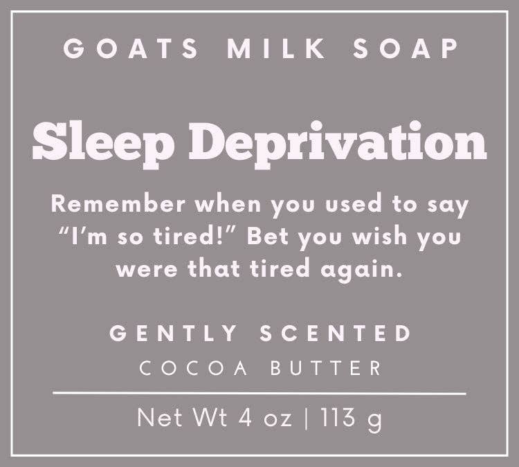 Cocoa Butter Soap | 4 oz Goat Milk Soap | Funny Soap