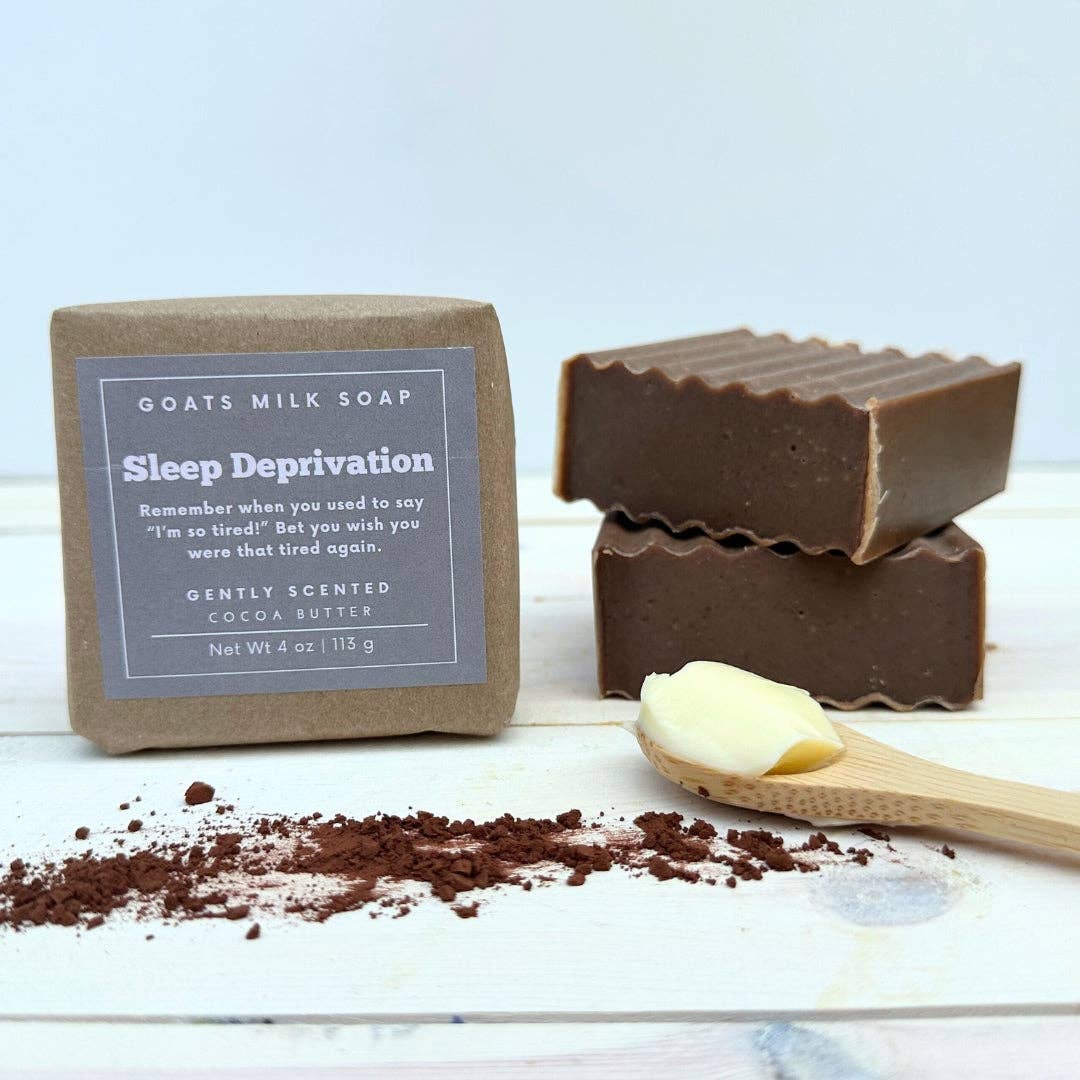 Cocoa Butter Soap | 4 oz Goat Milk Soap | Funny Soap