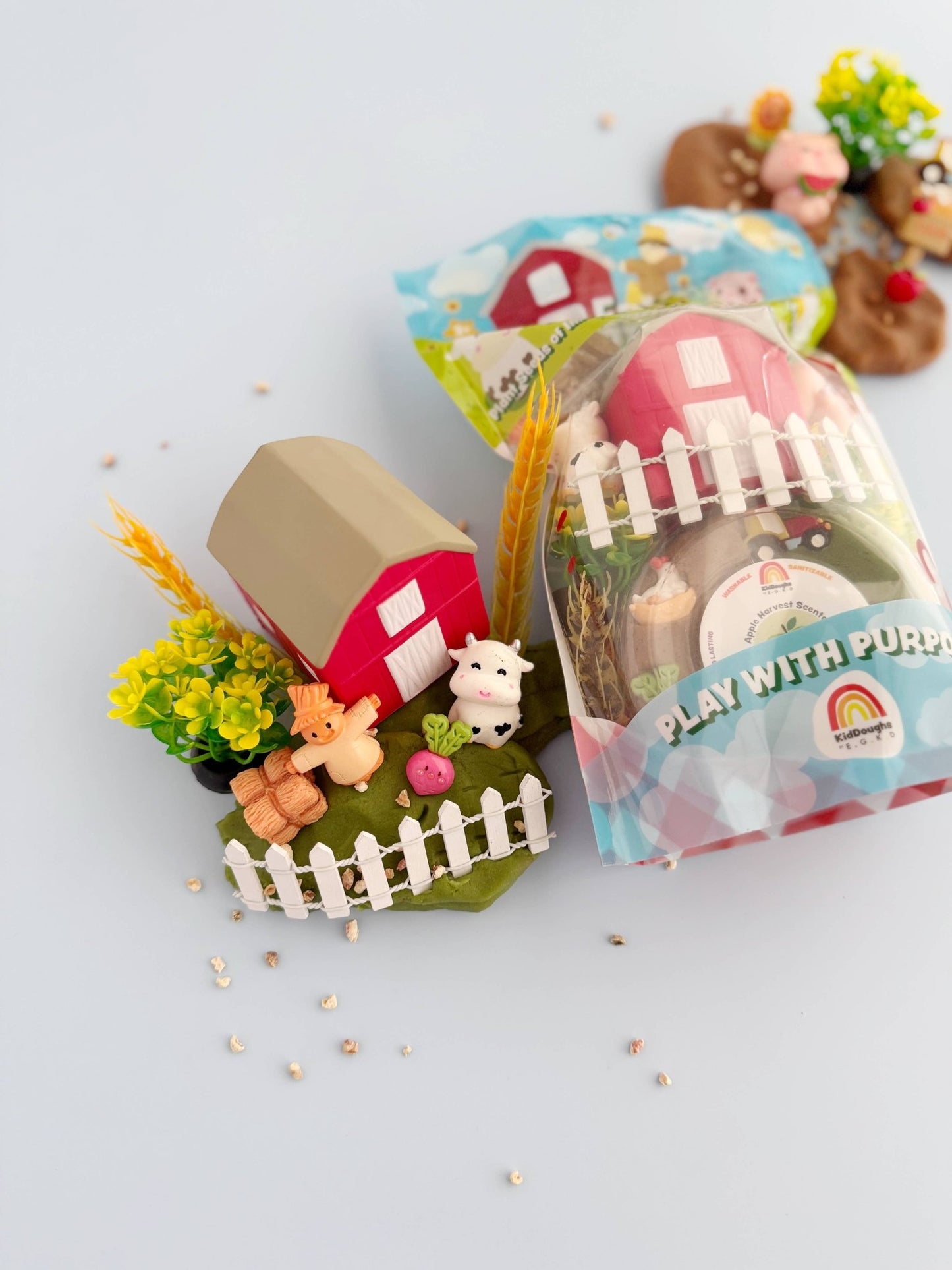 Farm KidDough Play Kit - Fresh Start Candles