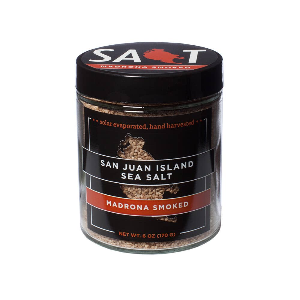 SJI 6 oz Jar Madrona Smoked Sea Salt