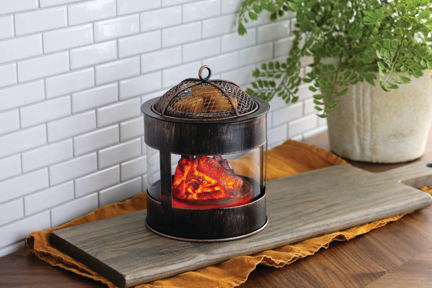 Fire Pit ArtScents Wax Warmer - Fresh Start Candles