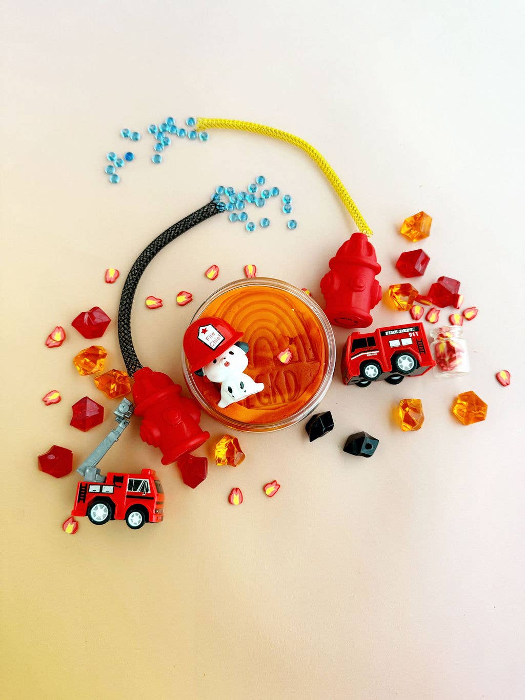 Fire Station KidDough Play Kit - Fresh Start Candles
