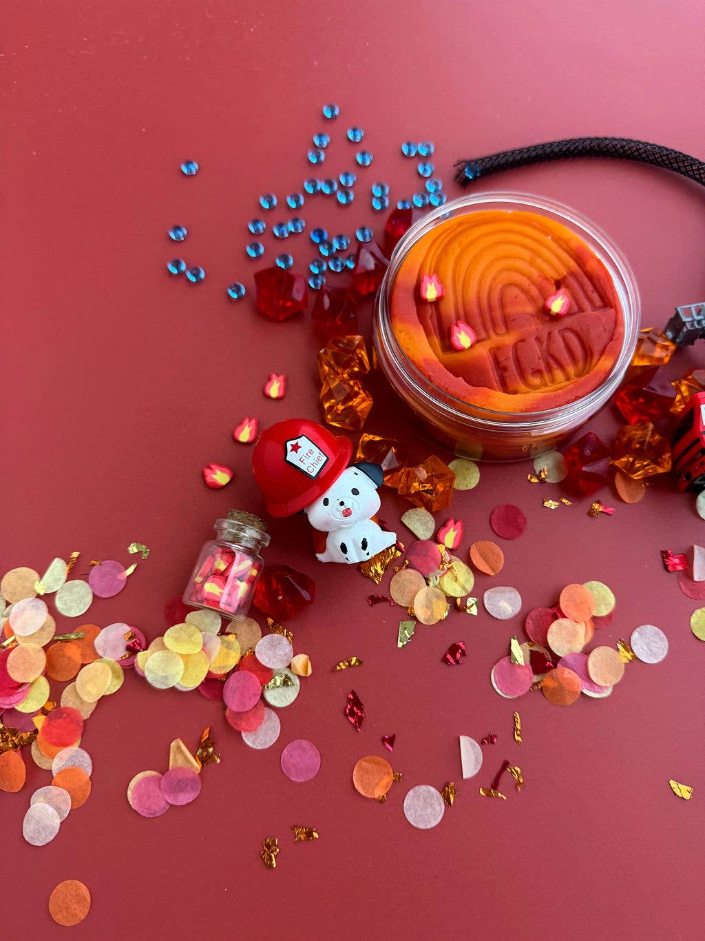 Fire Station KidDough Play Kit - Fresh Start Candles