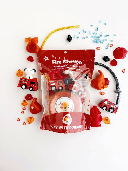 Fire Station KidDough Play Kit - Fresh Start Candles