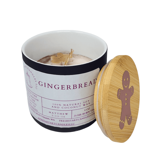 Gingerbread 8oz - Fresh Start Candles