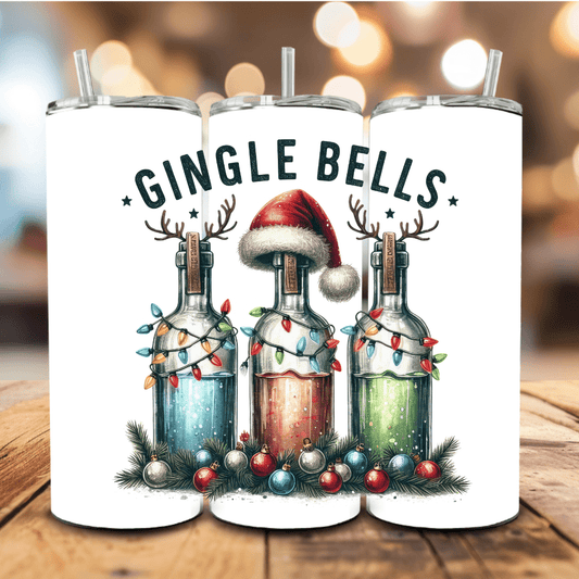 Gingle Bells Christmas Tumbler - Fresh Start Candles