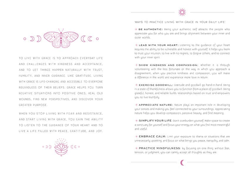 Grace: Day and Night Reflection Journal - Fresh Start Candles