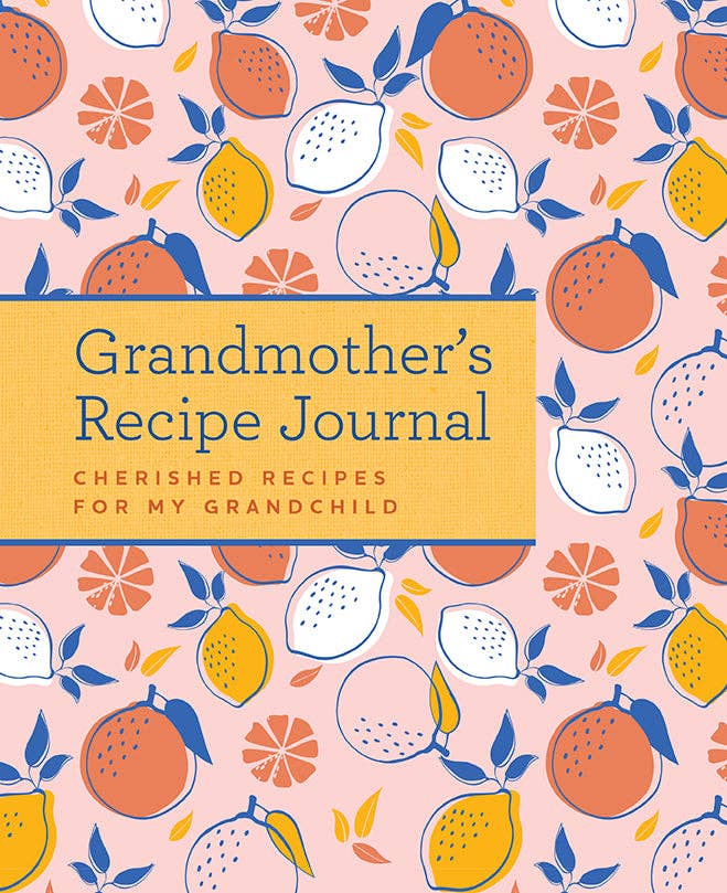 Grandmother's Recipe Journal - Fresh Start Candles