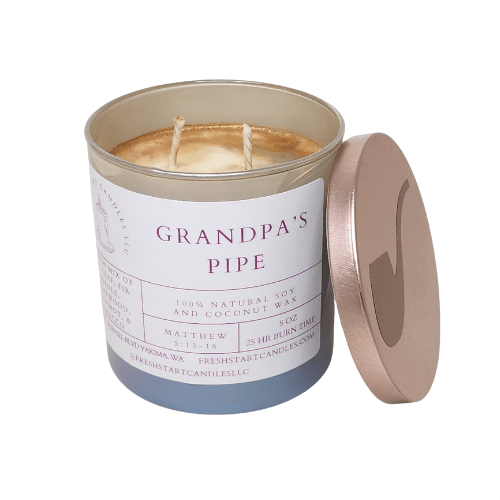 Grandpa's Pipe 8oz - Fresh Start Candles