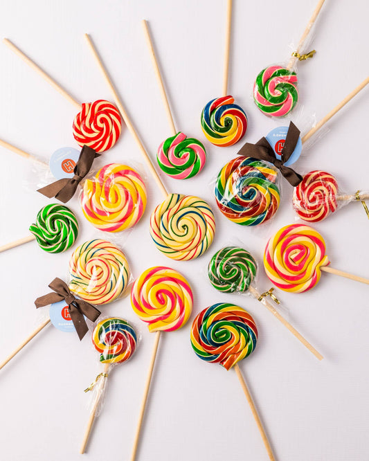 Handmade Lollipops - Flavor Assortment - 18 Pc POP Display - Fresh Start Candles