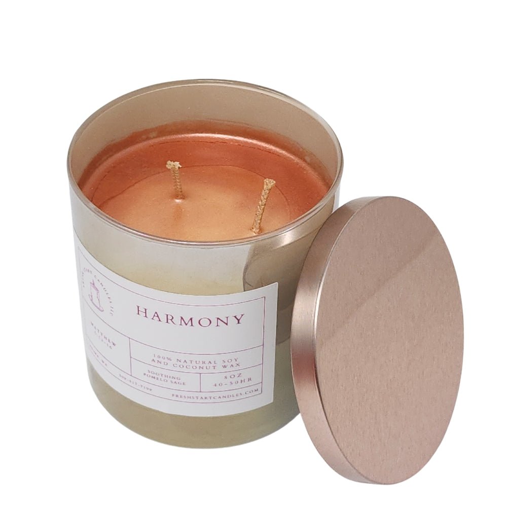 Harmony 8oz - Fresh Start Candles