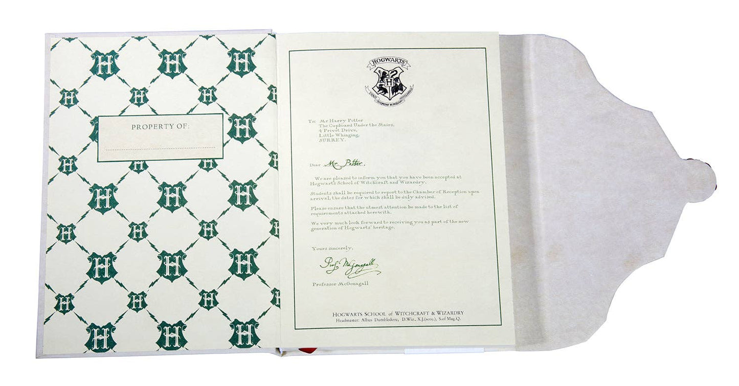 Harry Potter: Hogwarts Acceptance Letter Journal and Wand Pen Set - Fresh Start Candles