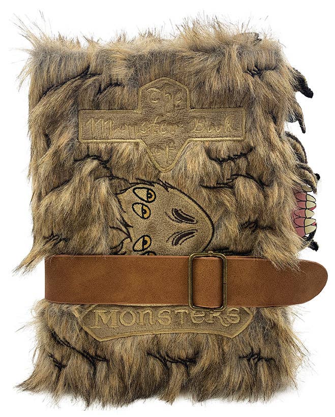 Harry Potter: Monster Book of Monsters Plush Journal - Fresh Start Candles