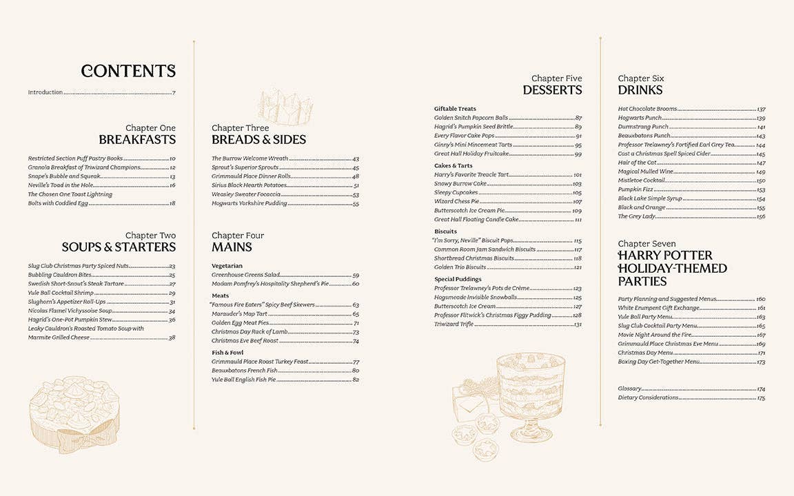 Harry Potter: Official Christmas Cookbook - Fresh Start Candles