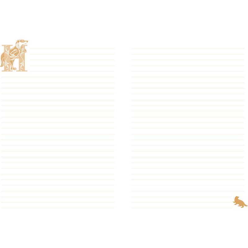 Harry Potter Sculpted Journal: Hufflepuff - Fresh Start Candles