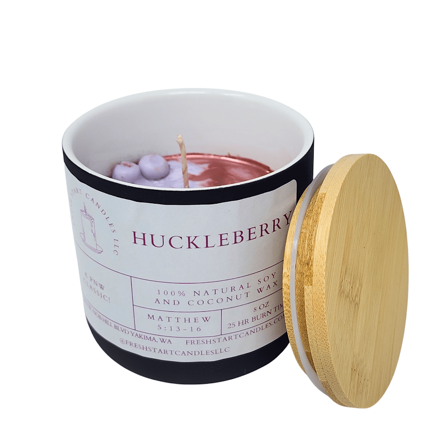 Huckleberry 8oz - Fresh Start Candles