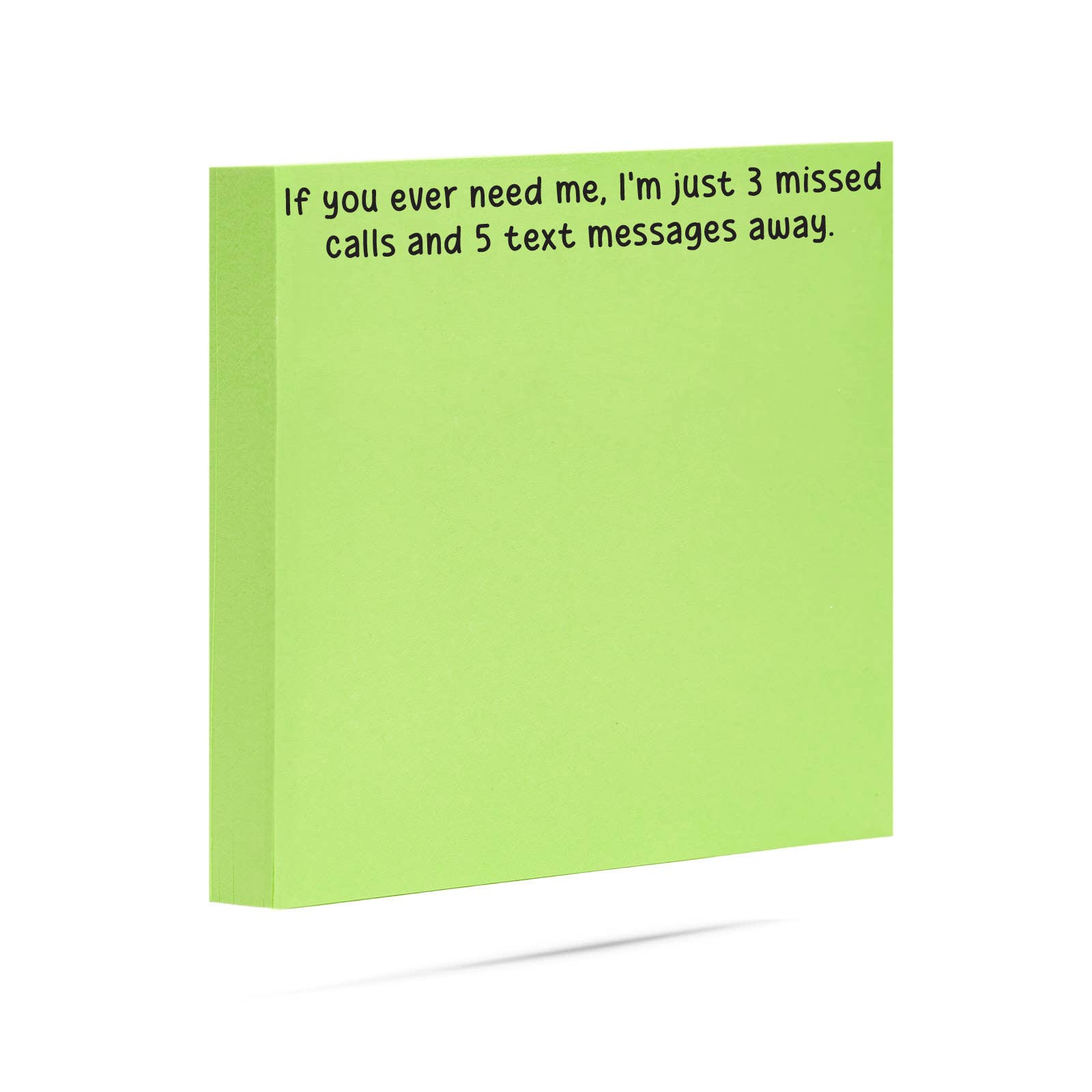 If you ever need me I'm just 3 missed calls | sticky notes - Fresh Start Candles