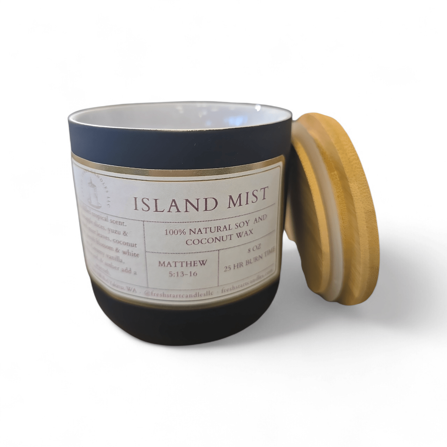 Island Mist 8oz - Fresh Start Candles