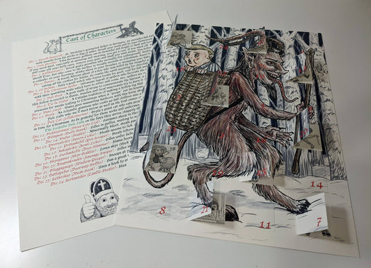 Krampus BADvent Calendar - Fresh Start Candles