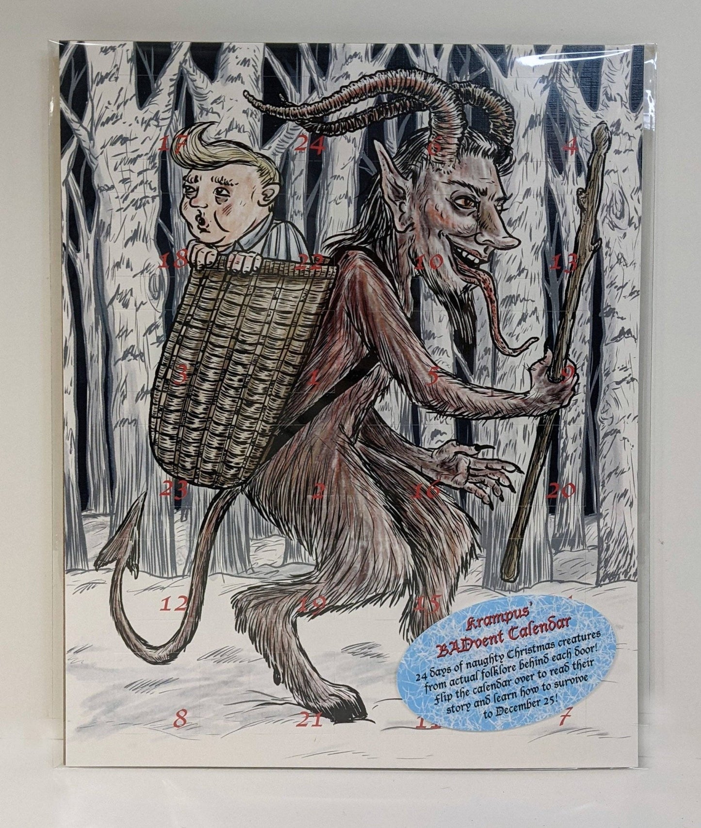 Krampus BADvent Calendar - Fresh Start Candles