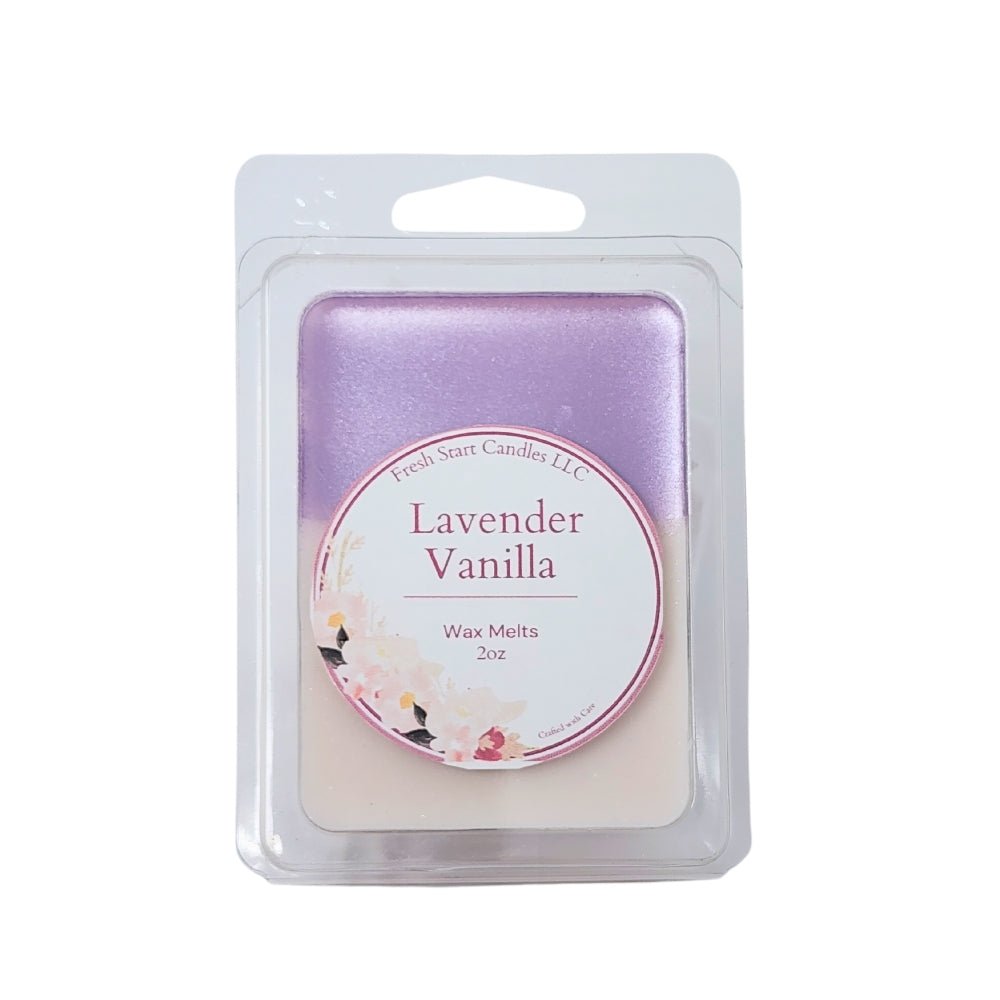 Lavender Vanilla 2oz - Fresh Start Candles