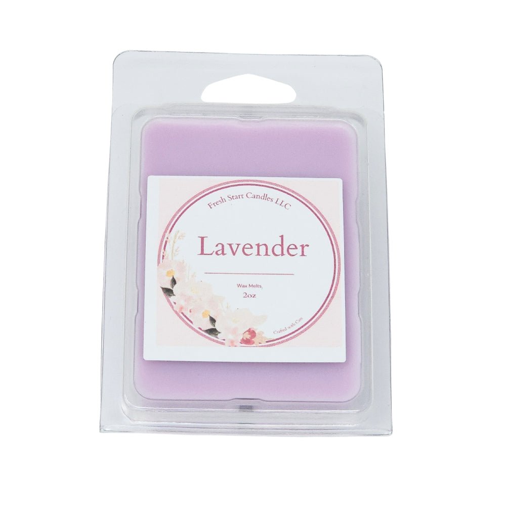 Lavender Wax Melt 2oz - Fresh Start Candles