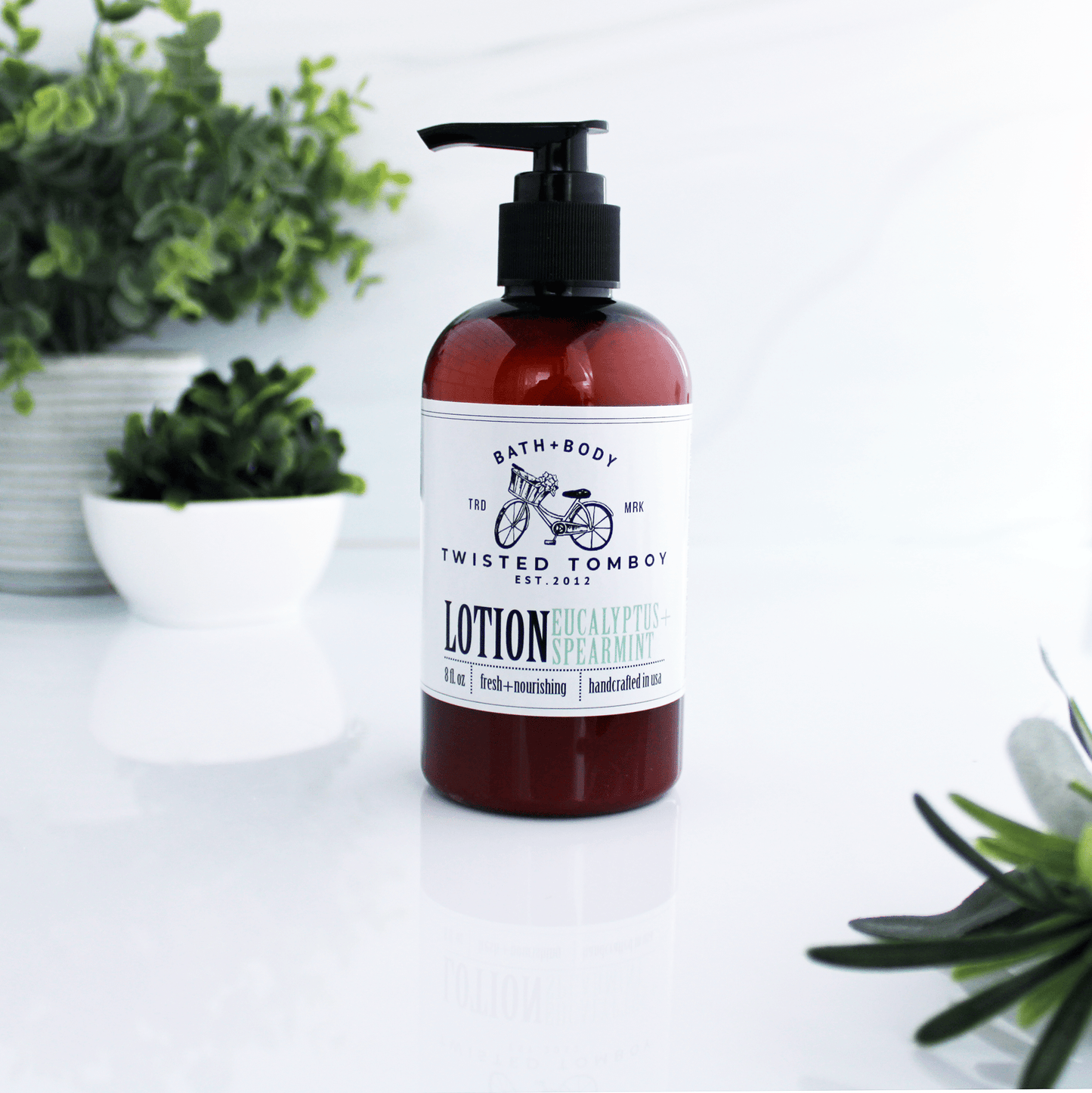 Lotion Eucalyptus + Spearmint - Fresh Start Candles