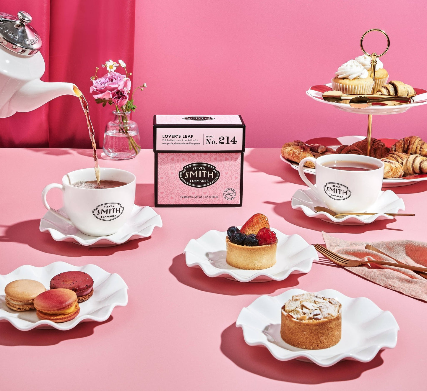 Lover's Leap - Seasonal Valentine's Day Tea 15ct box - Fresh Start Candles