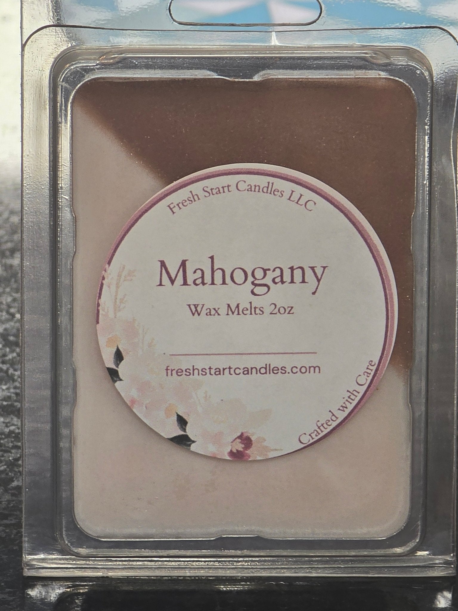 Mahogany 2oz - Fresh Start Candles