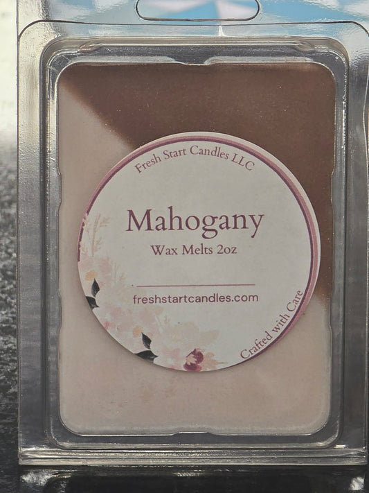 Mahogany 2oz - Fresh Start Candles