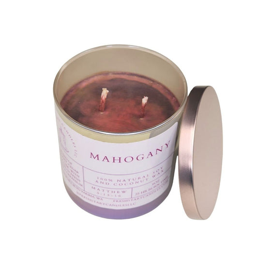 Mahogany 8oz - Fresh Start Candles