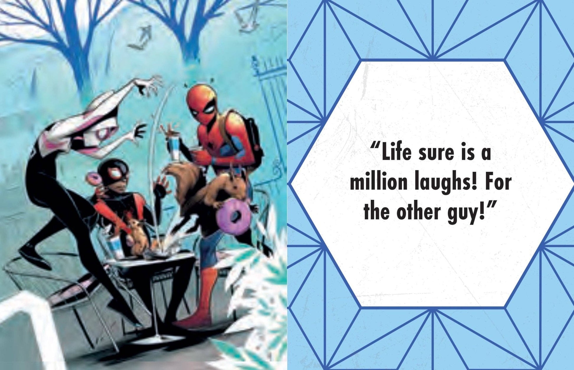 Marvel Comics: Spider - Man: Quotes and Quips from Your Friend - Fresh Start Candles