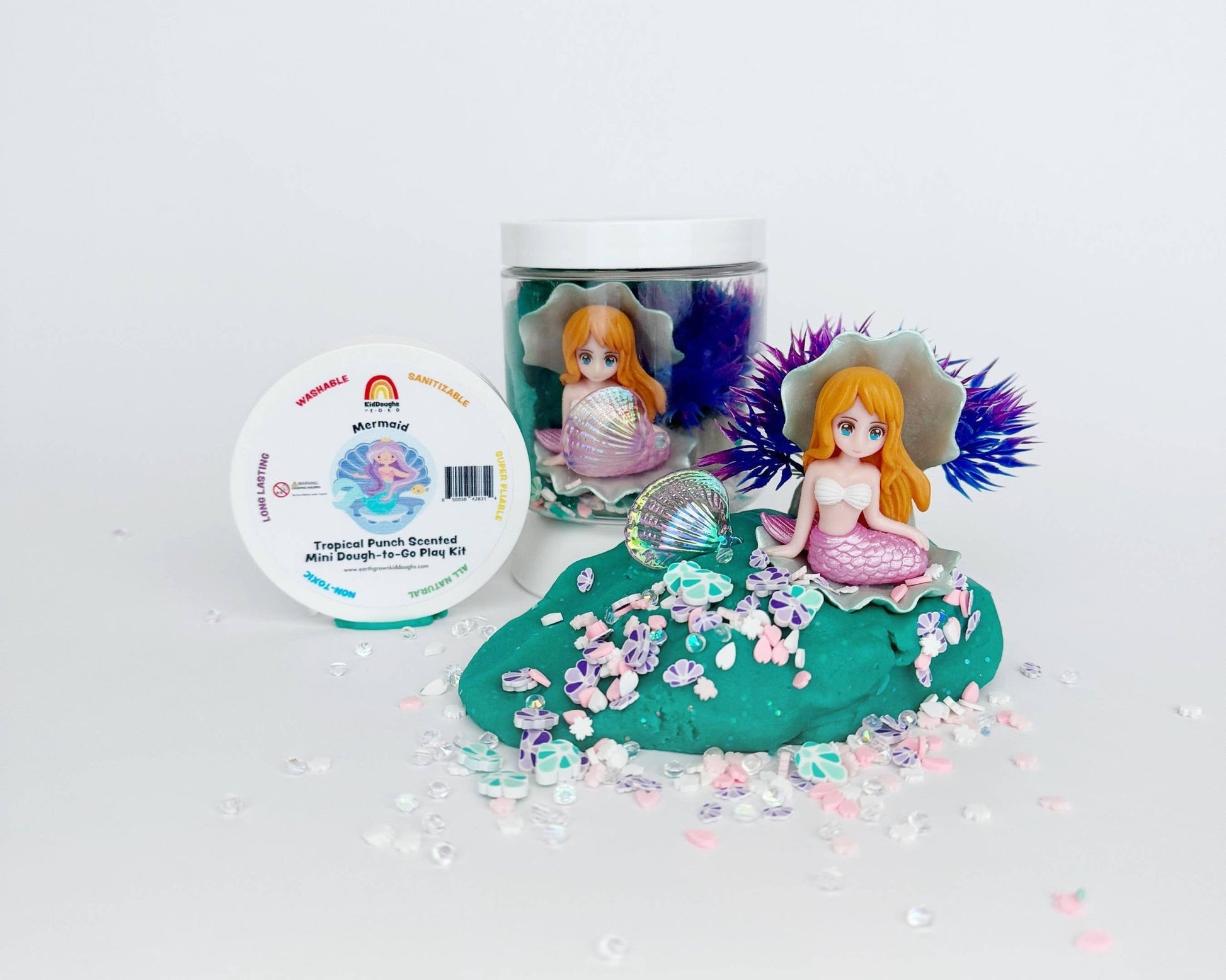 Mermaid Mini Dough - To - Go - Fresh Start Candles
