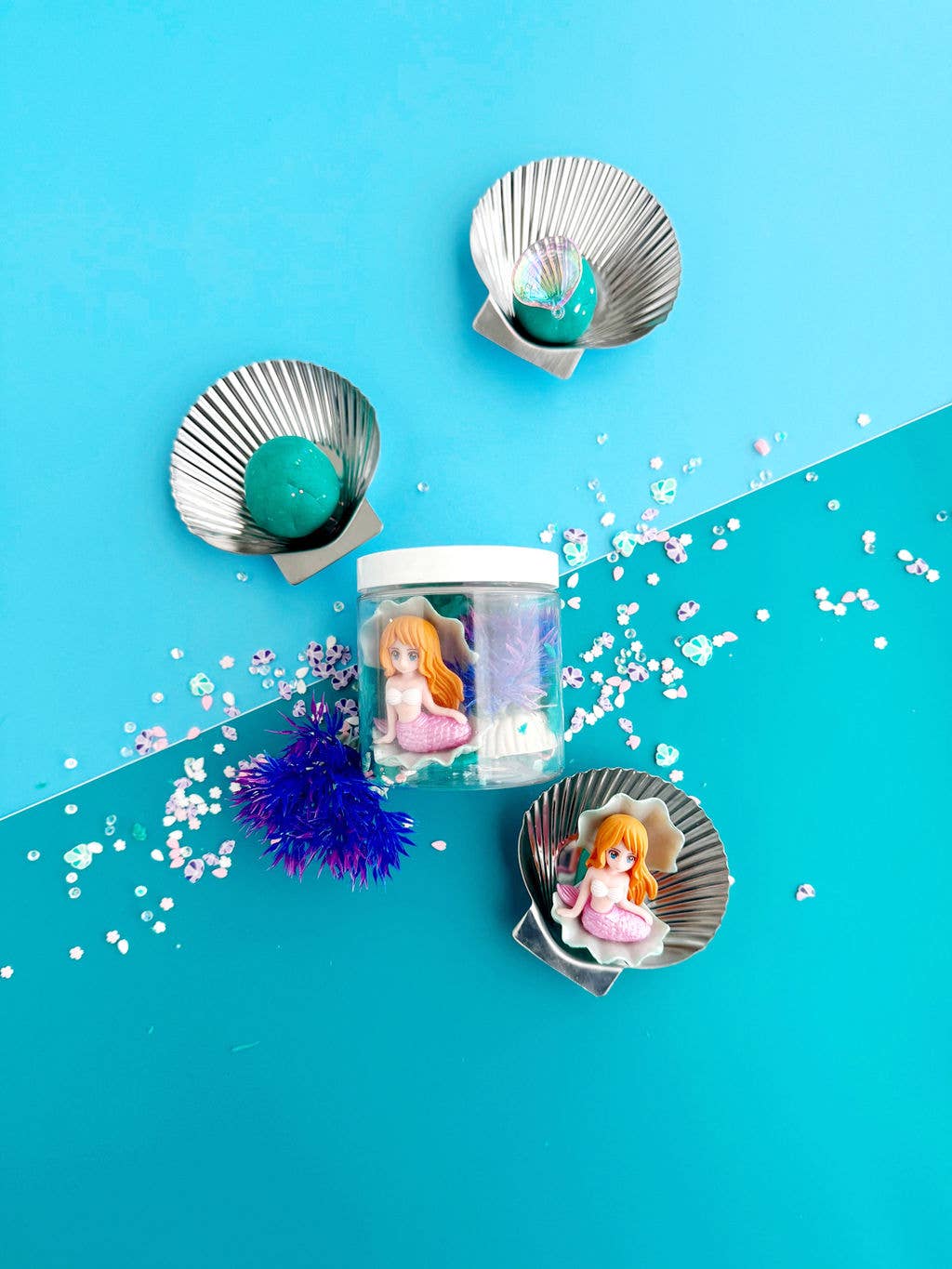 Mermaid Mini Dough - To - Go - Fresh Start Candles