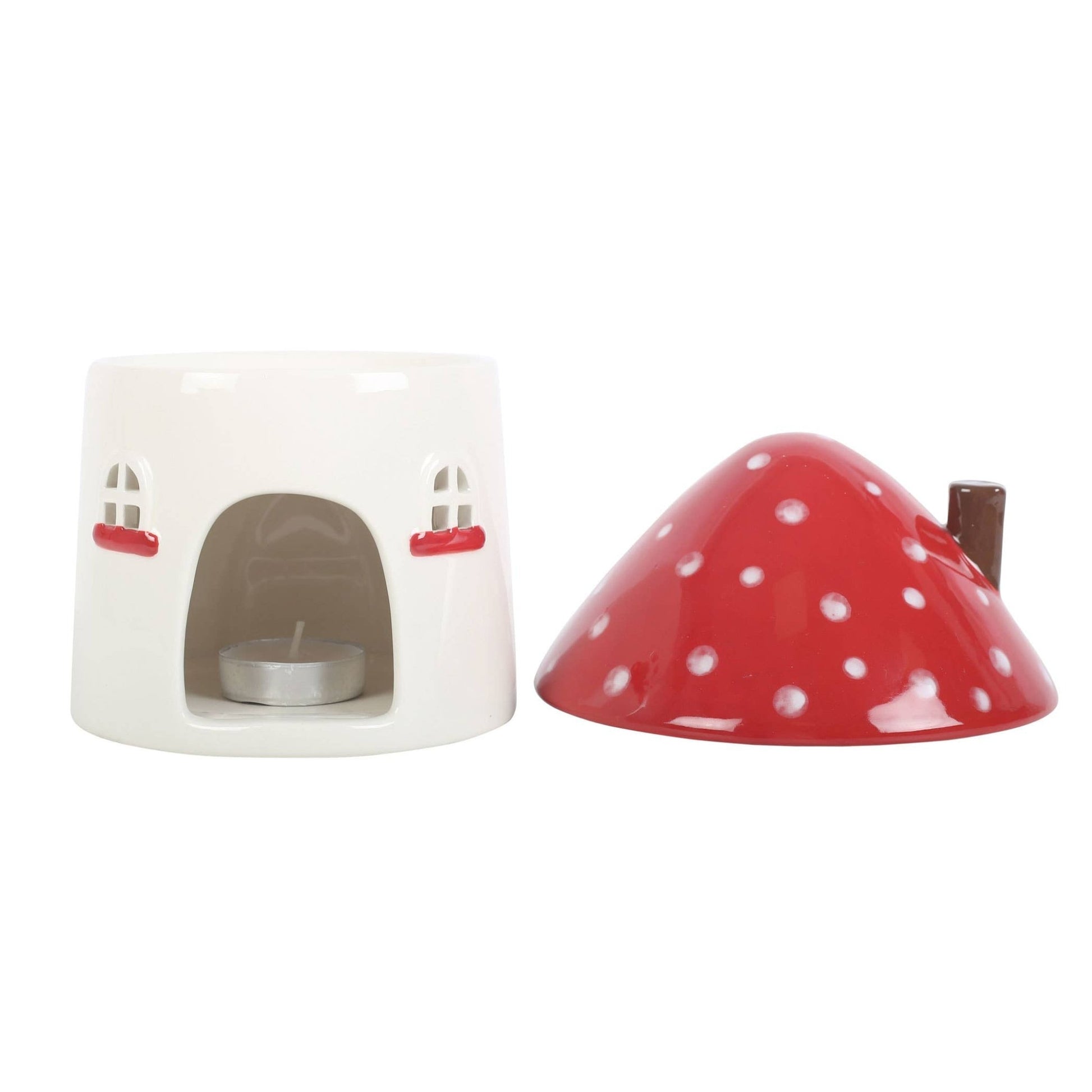 Mushroom House Oil Burner and Wax Warmer - Fresh Start Candles