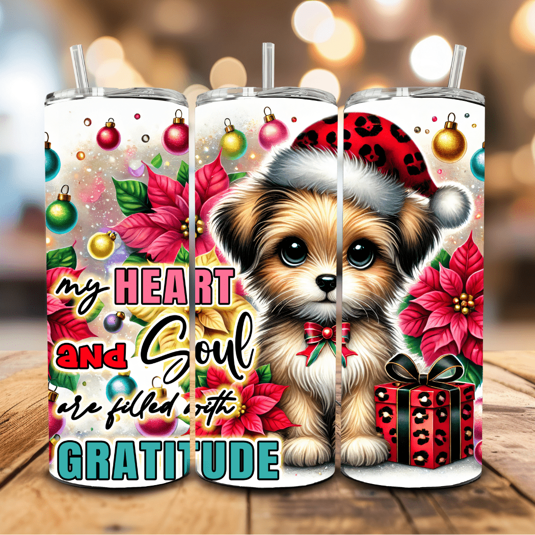 My Heart and Soul Christmas Tumbler - Fresh Start Candles