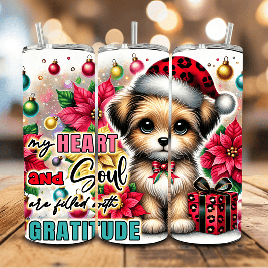 My Heart and Soul Christmas Tumbler - Fresh Start Candles