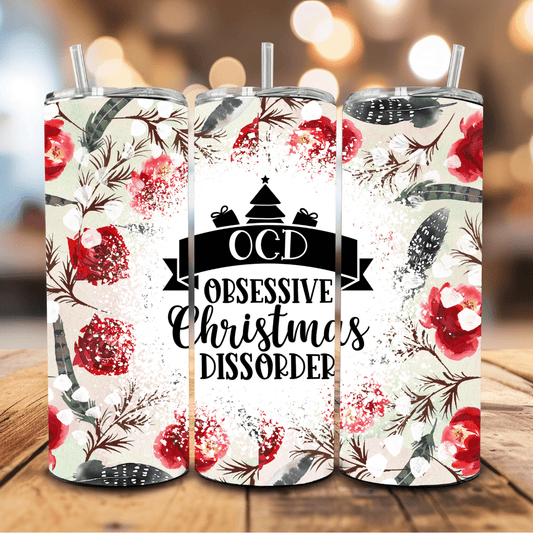 Obsessive Christmas Dissorder Tumbler - Fresh Start Candles