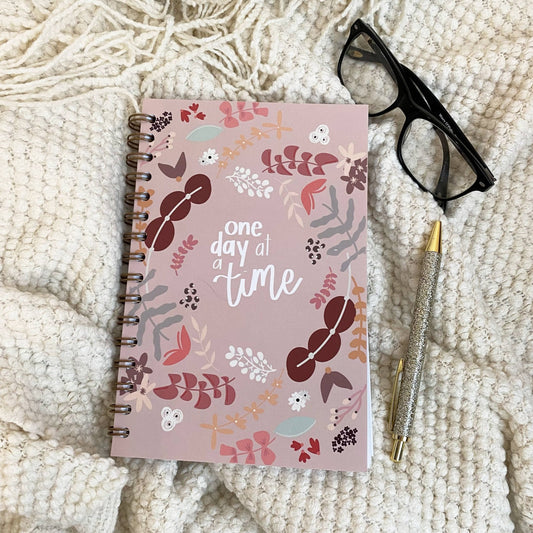 One day at a Time Notebook - Fresh Start Candles